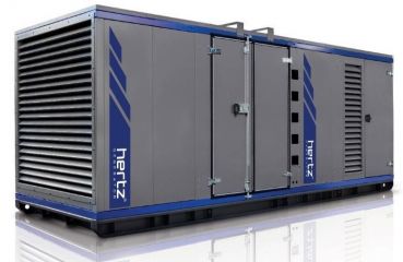 Дизельный генератор Hertz HG 1110 BC в кожухе с АВР
