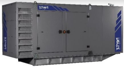 Дизельный генератор Hertz HG 500 DL в кожухе с АВР